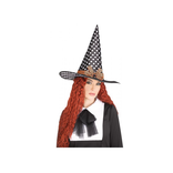 Vintage Witch Hat - White Dots