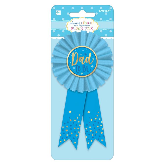 Gender Reveal Dad To Be Award Ribbon