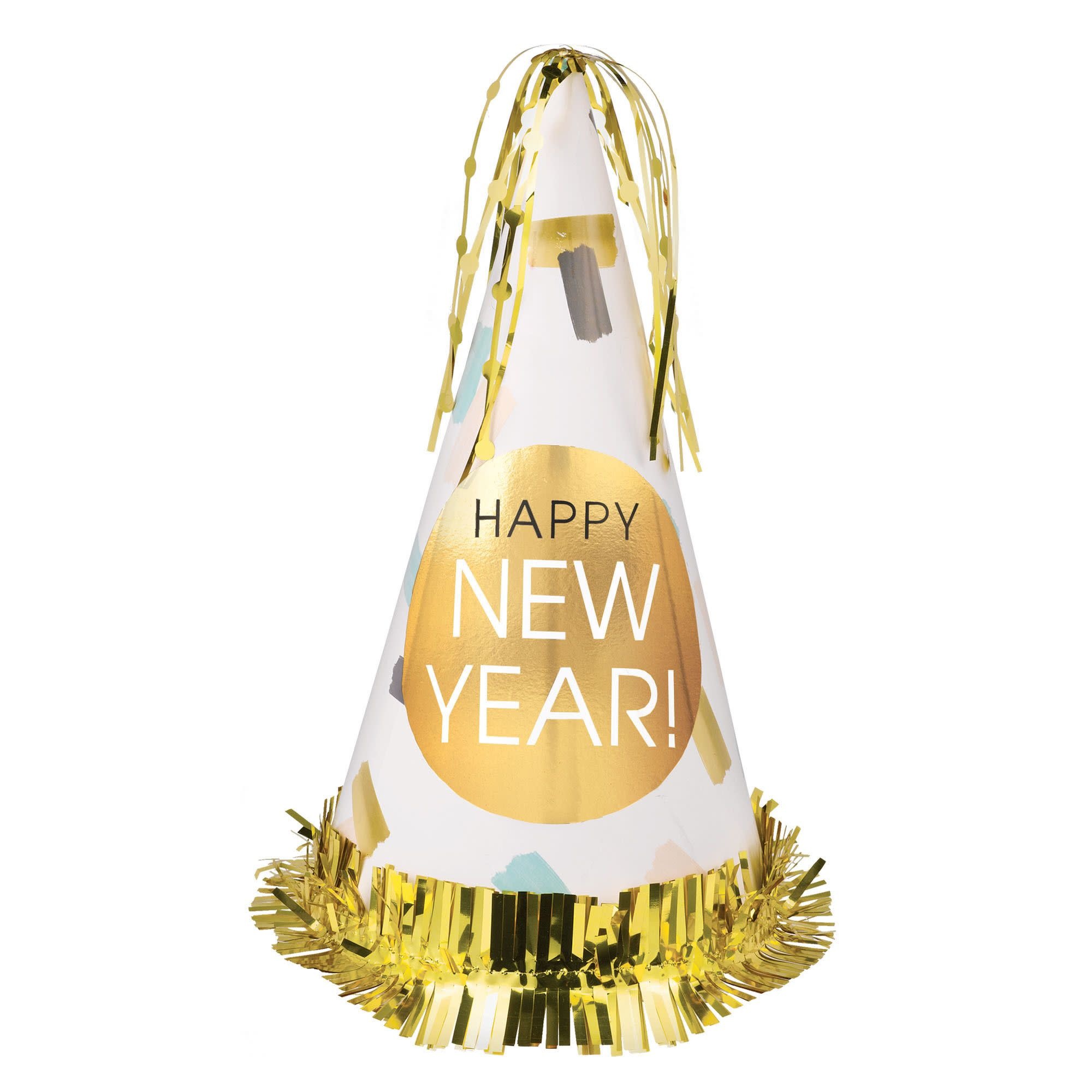 Happy New Year Cone Hat - Multi