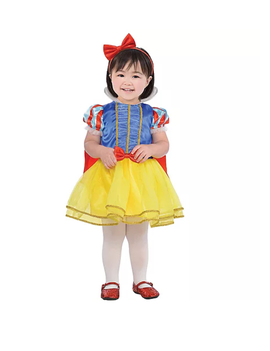 Baby Girls Classic Snow White Costume - 6-12 Months