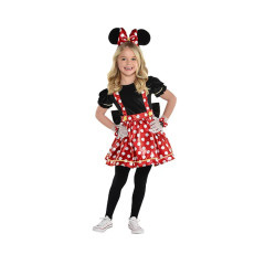 Child Red Polka Dot Minnie Mouse Costume - Disney (#37)
