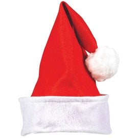 Felt W/ Folded Cuff Santa Hat