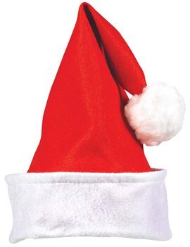 Felt W/ Folded Cuff Santa Hat