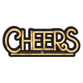 Cheers Standing Sign