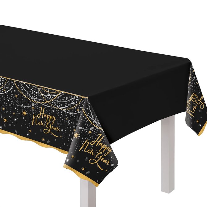 Midnight Hour Plastic Table Cover