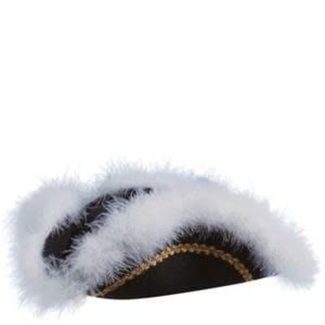 Pirate Hat w/ White Fur Trim - POP! Party Supply