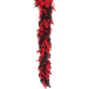 Red & Black Boa