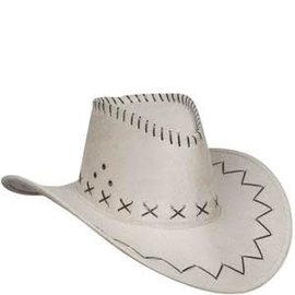Cowboy Hat - Tan Leatherette