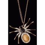 Spider w/ Jewels Necklace