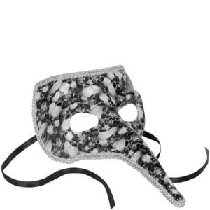 Long Nose Mask - Skull Print