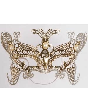 Gold Metallic Mask - Glitter