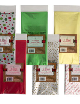 Tissue Mylar 4ct 6asst