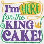 King Cake Beverage Napkins -40ct