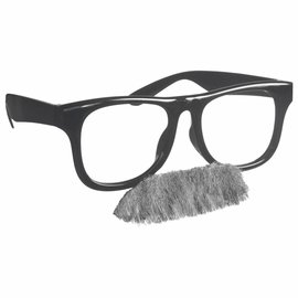 Glasses with Moustache