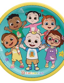 CocoMelon Round 9" Dinner Plates - 8ct