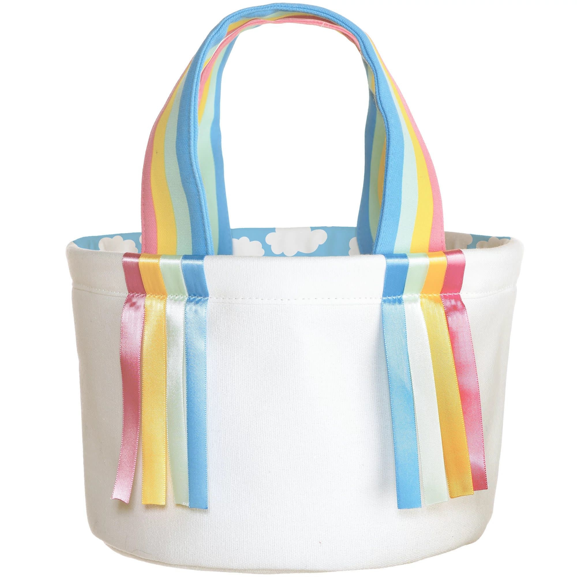 Rainbow Handle Easter Basket