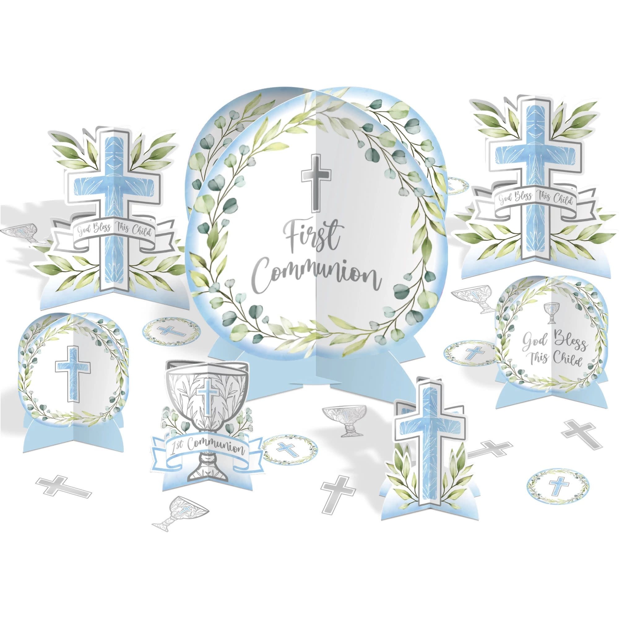 Communion Table Decorating Kit - Blue