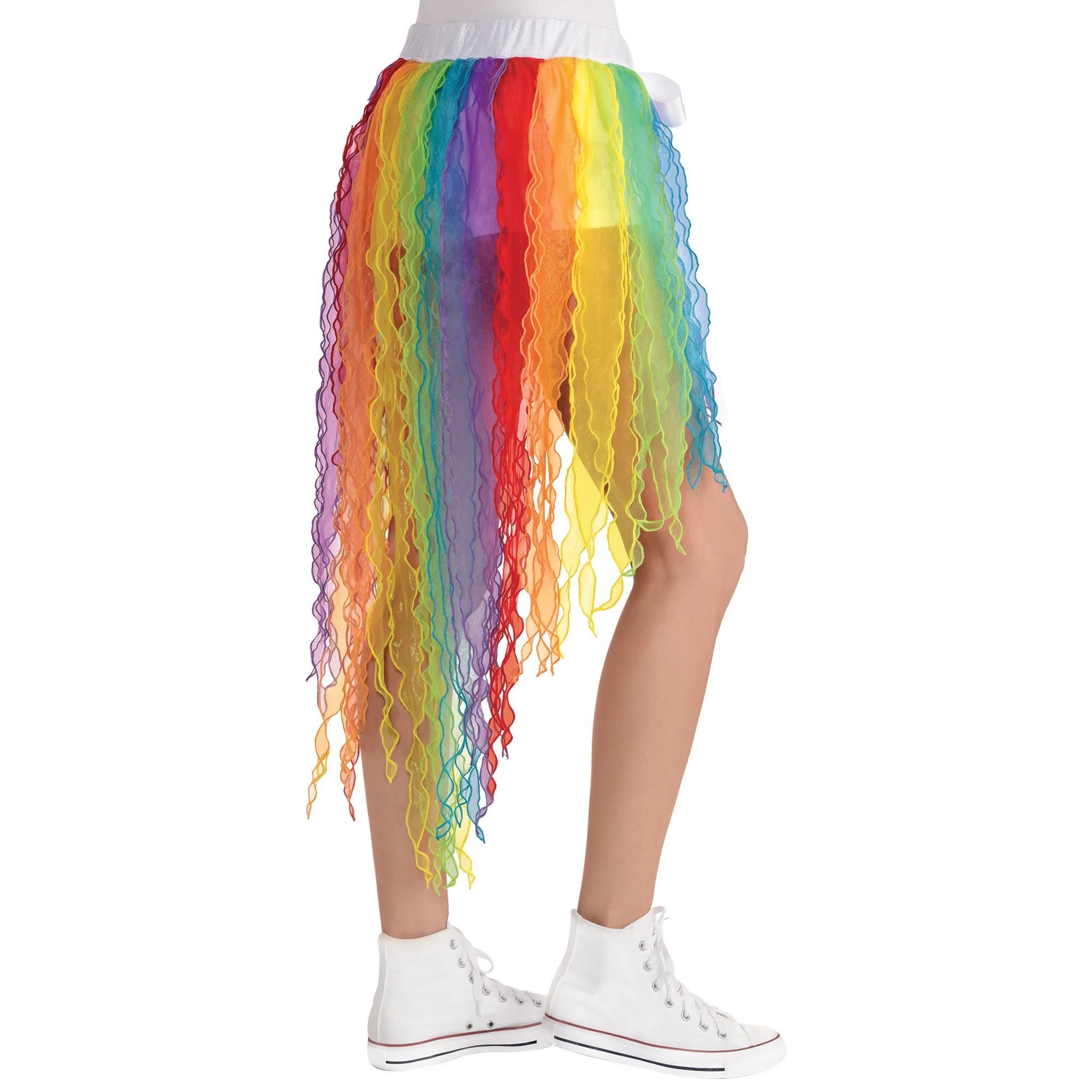 Rainbow Tie-On Bustle