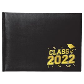 2022 Grad Black Guest Book