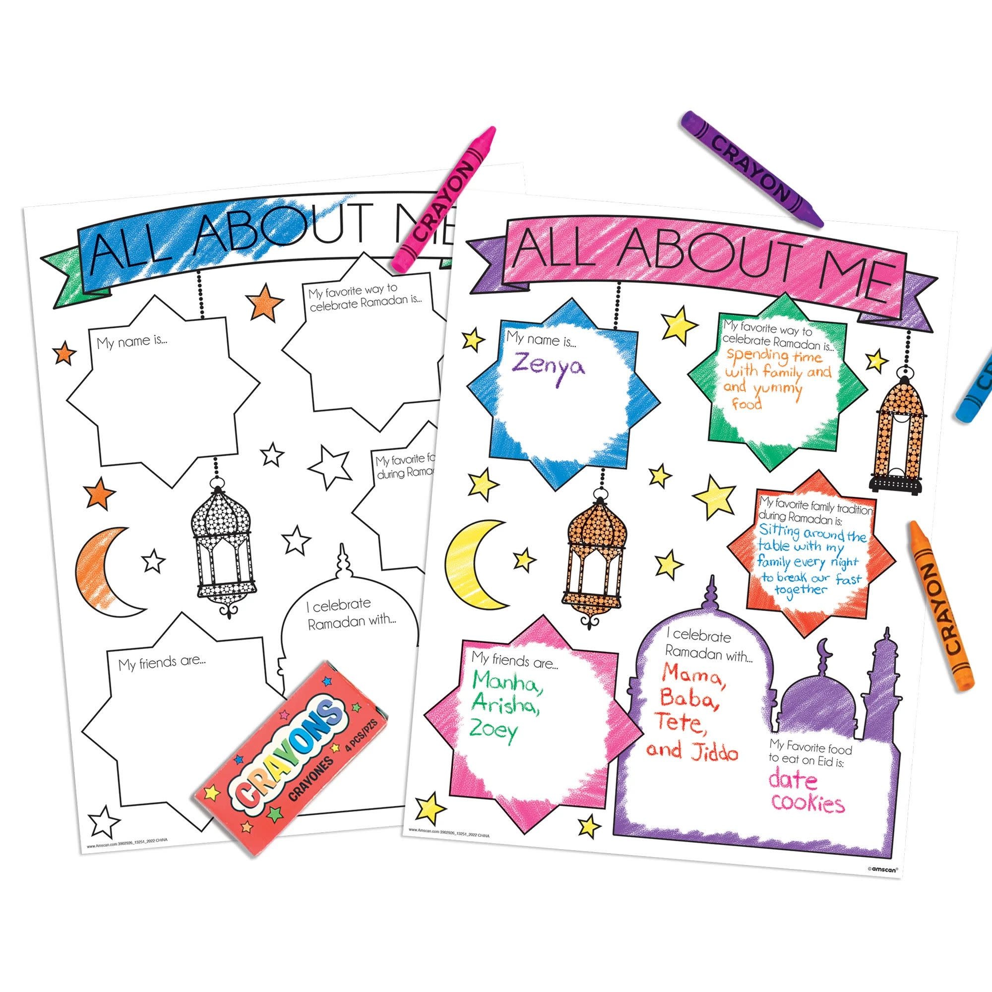 Ramadan Activity Sheets