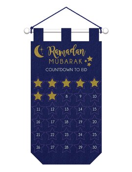 Eid Felt Banner with Removable Add Ons
