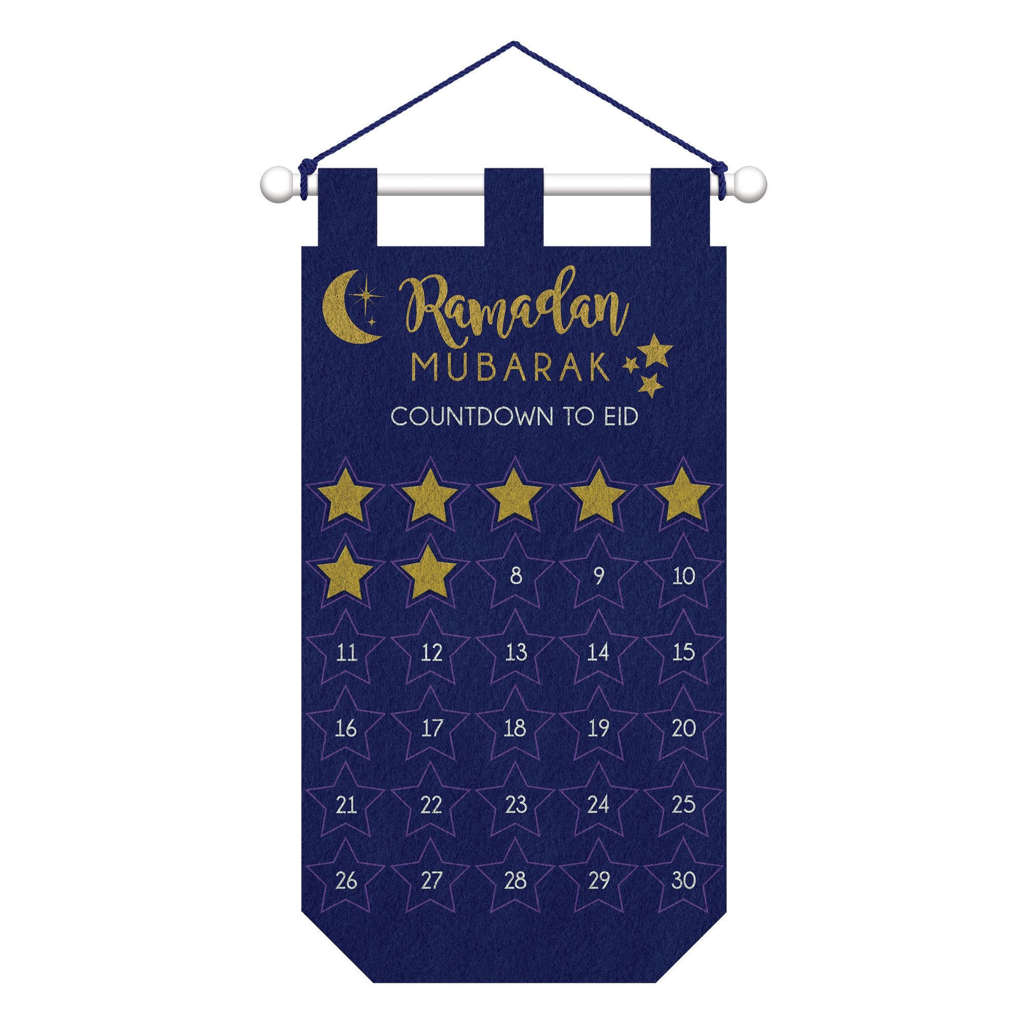 Eid Felt Banner with Removable Add Ons