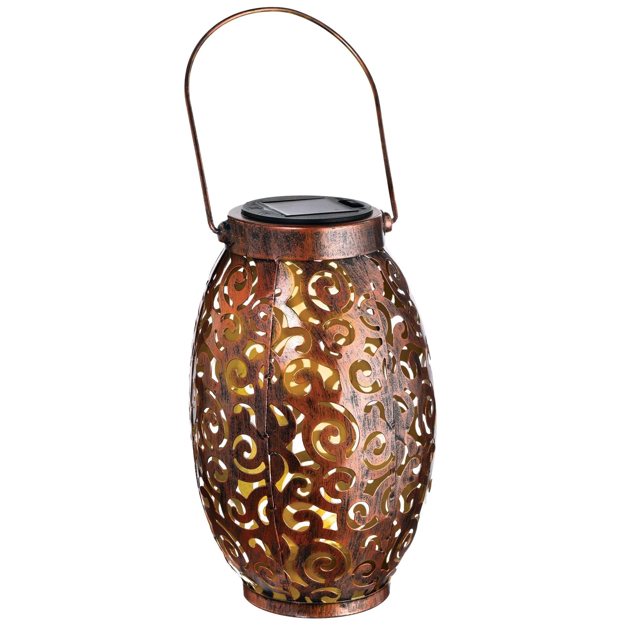 Solar Scroll Lantern