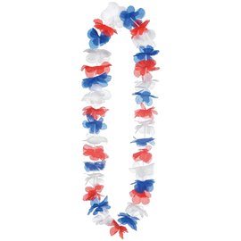Red, White, and Blue Lei, Multi Pack -6ct