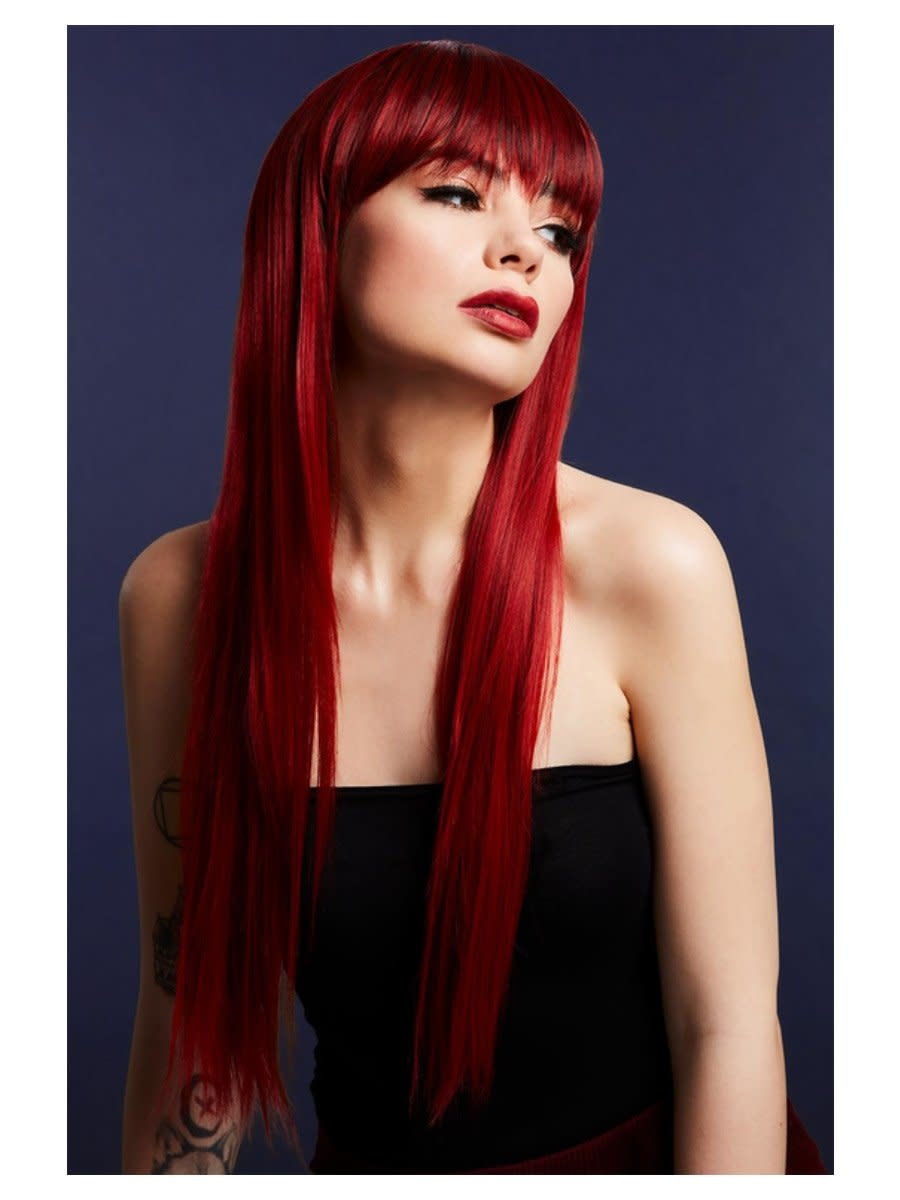 Fever Heat Styleable Jessica Wig - Ruby Red (#907)