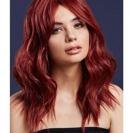 Fever Heat Styleable Ashley Wig - Ruby Red (#921)