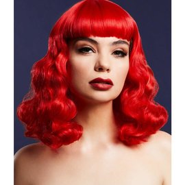 Fever Heat Styleable Bettie Wig - Red (#909)