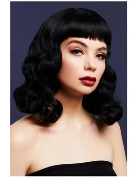 Fever Heat Styleable Bettie Wig - Black (#908)