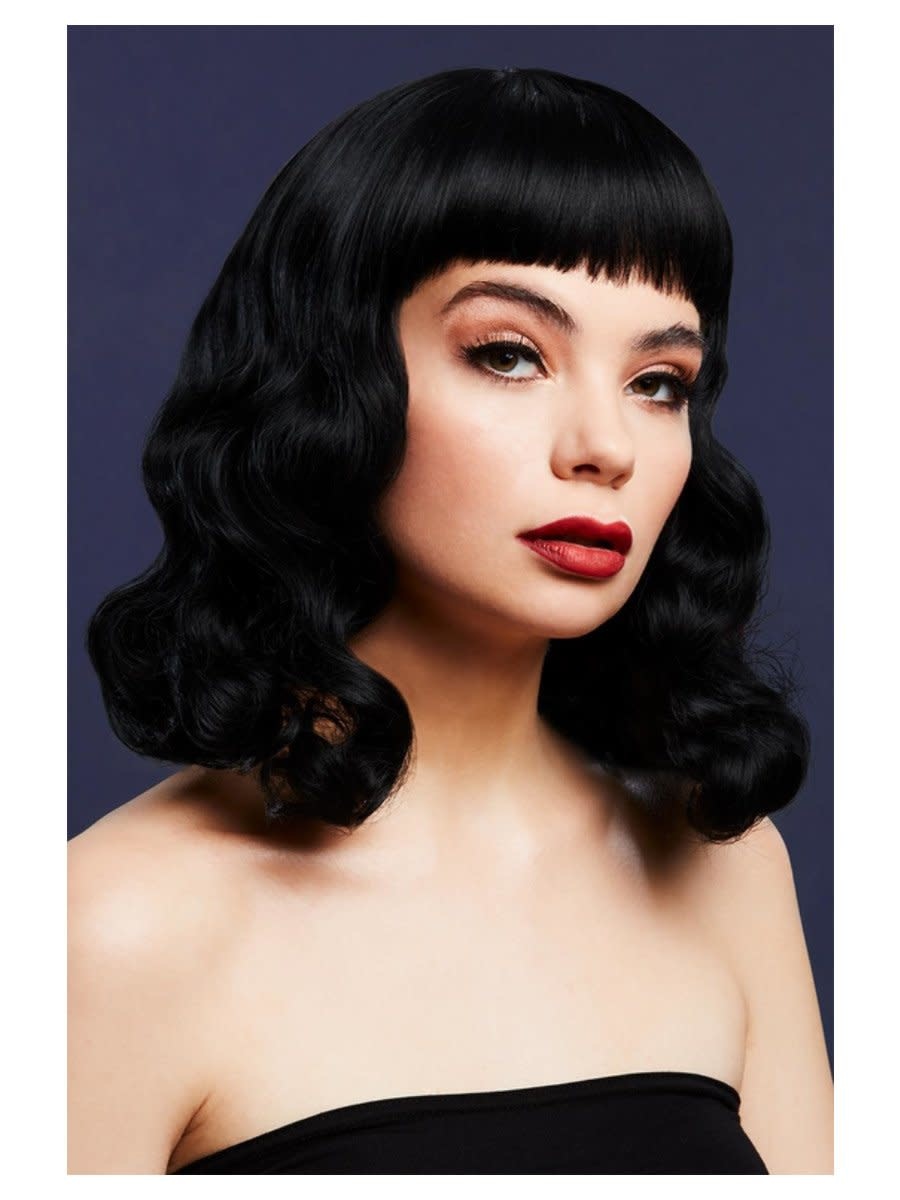 Fever Heat Styleable Bettie Wig - Black (#908)