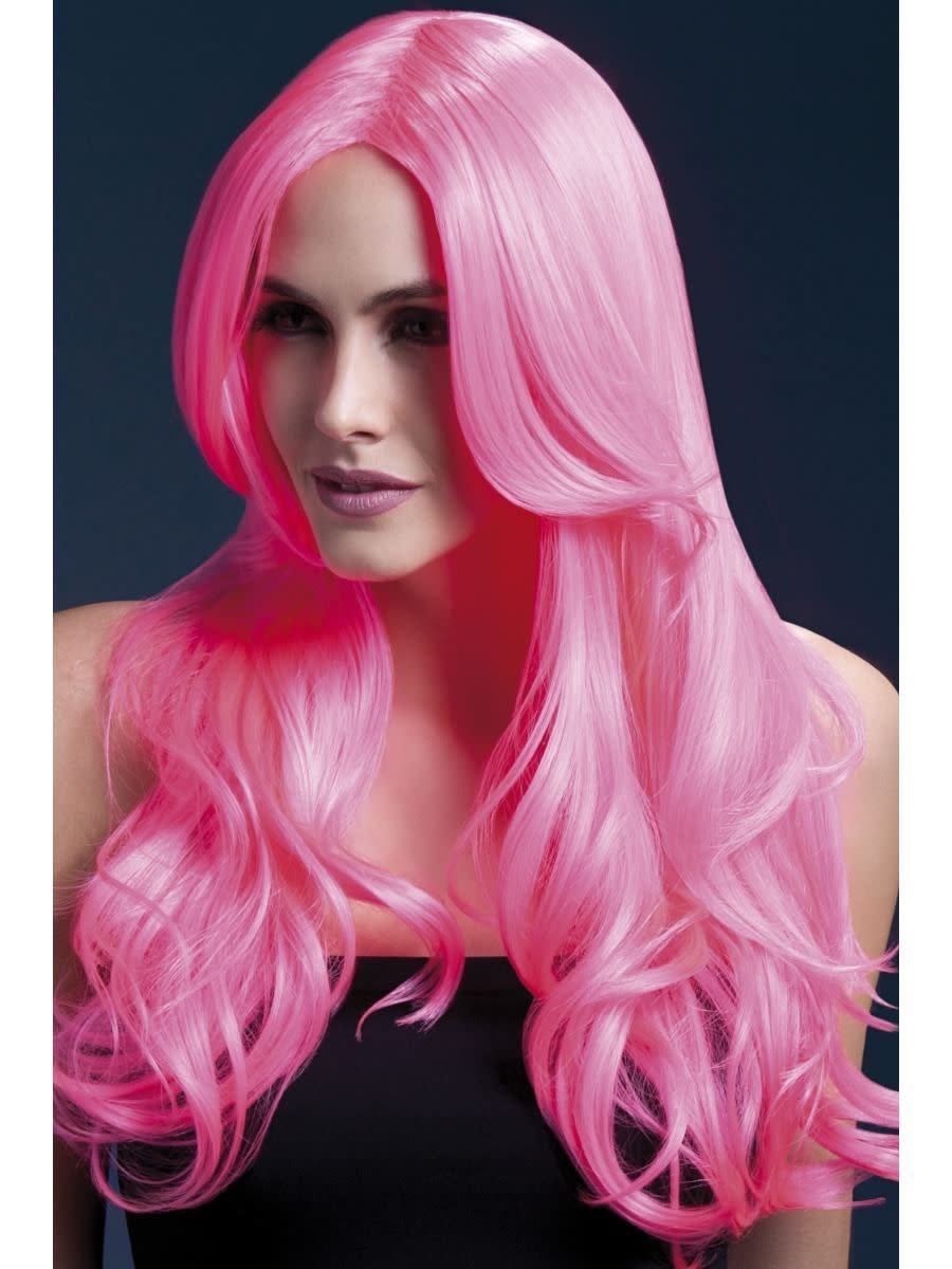 Fever Heat Styleable Khloe Wig - Neon Pink (#919)