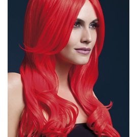 Fever Heat Styleable Khloe Wig - Neon Red (#918)