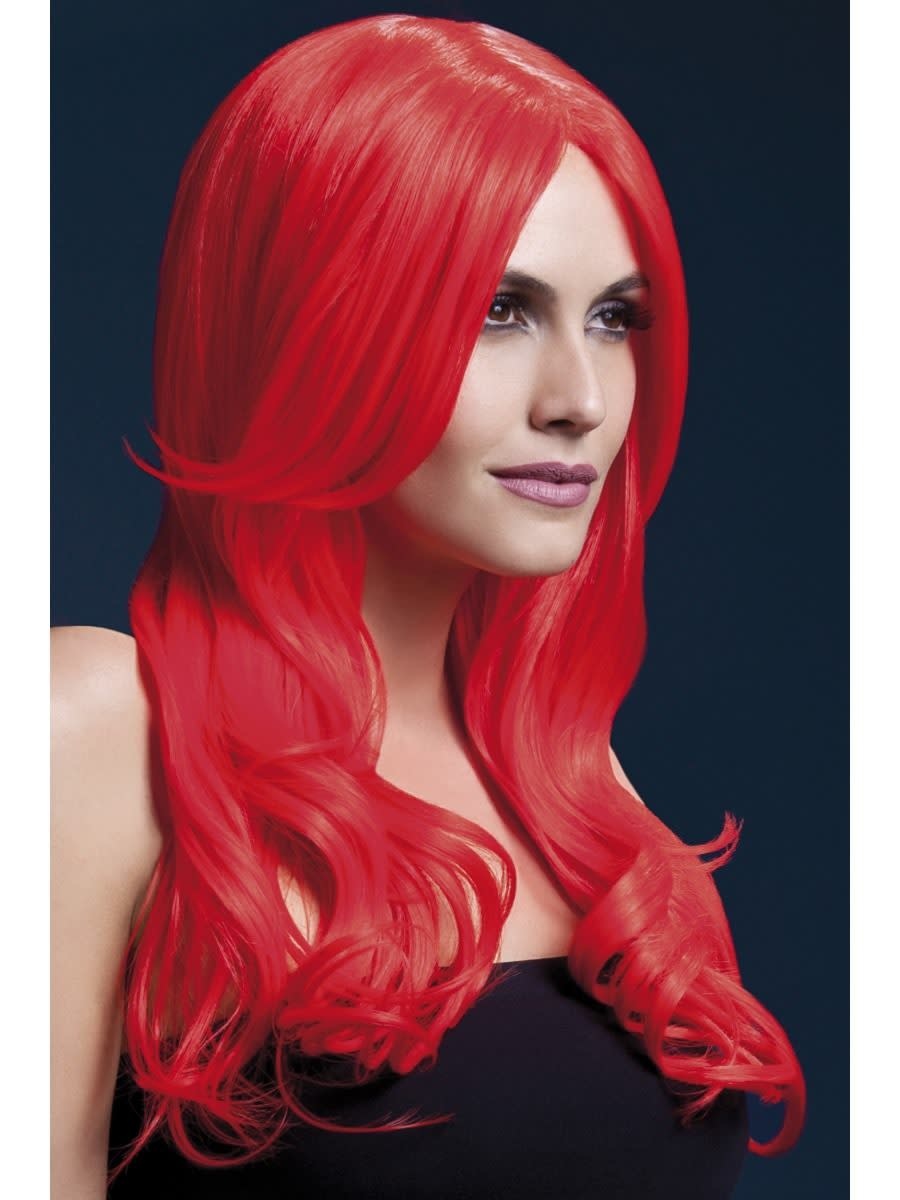Fever Heat Styleable Khloe Wig - Neon Red (#918)