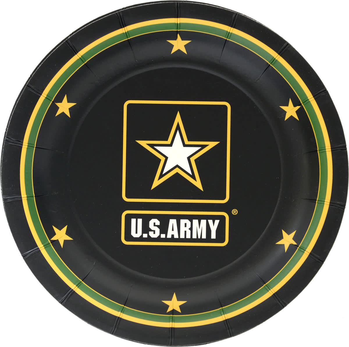 US Army 7" Paper Plates - 8ct