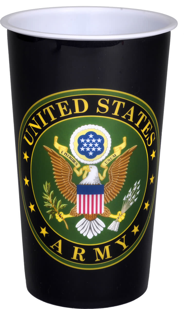 US Army 16oz Paper Cups - 8ct