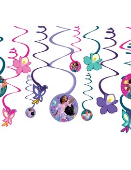 Encanto Spiral Decorations -12ct