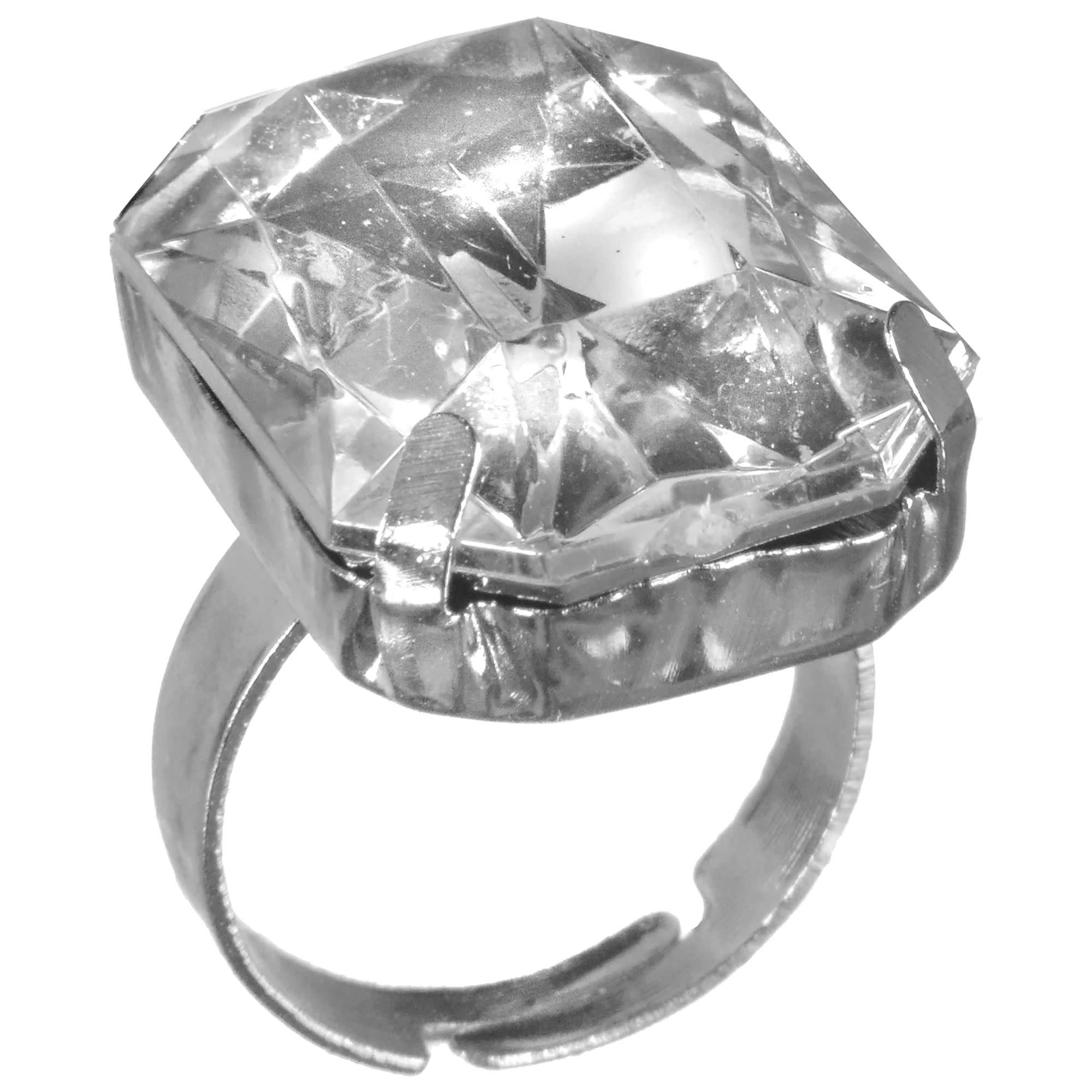 Faux Diamond Ring