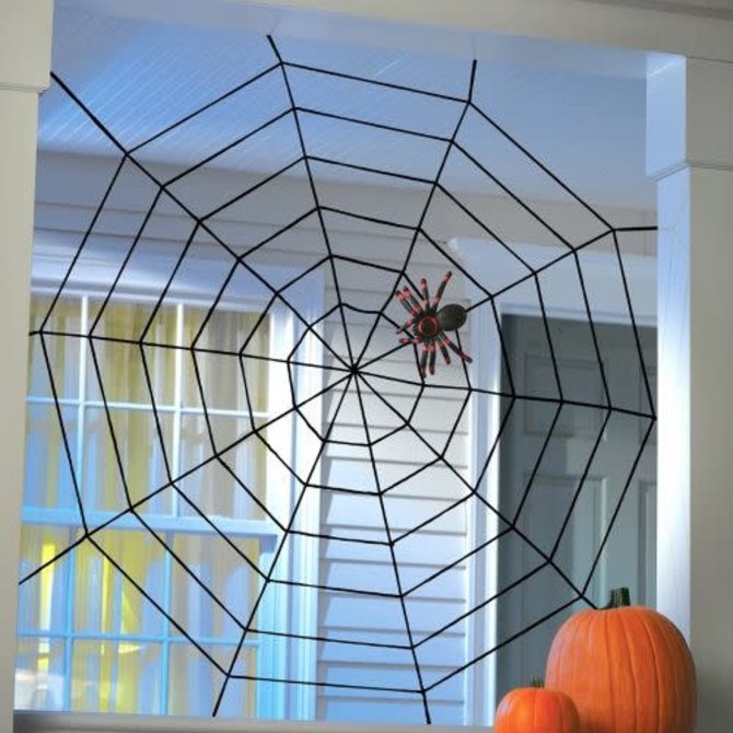 5' Rope Spider Web