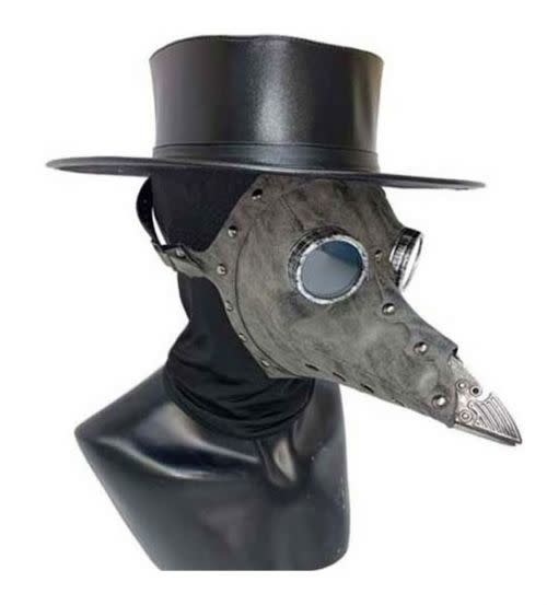 Gray Plague Mask