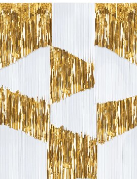 Golden Age Birthday Decorating Backdrop -3ct
