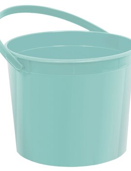 Plastic Bucket - Robins Egg Blue