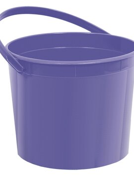 New Purple Plastic Bucket w/Handle