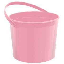 New Pink Plastic Bucket w/Handle
