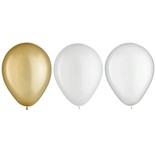 Golden 5" Latex Balloon Assortment -25ct