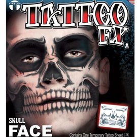 Face Tattoo Kit Skull