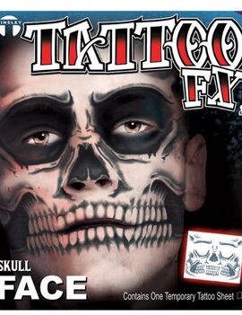 Face Tattoo Kit Skull