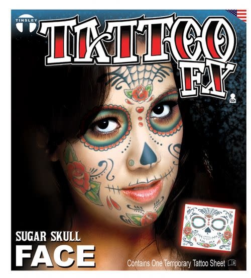 Face Tattoo Kit - Sugar Skull